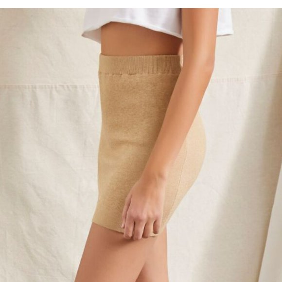 Forever 21 Sweater-Knit Mini Skirt - Picture 3 of 5